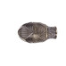 Garnýž Faberge - dvouřadá 28 mm - antik mosaz